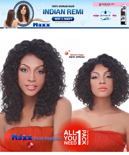 Harlem 125 5 Star Indian Remi Hair Wet & Wavy - New Oprah 5pcs